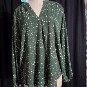 Lush Green Blouse